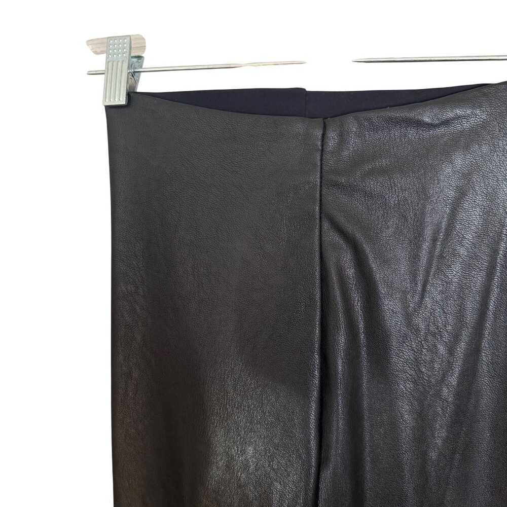 Commando Womens Faux Leather Leggings Black Size S - Picture 4 of 5